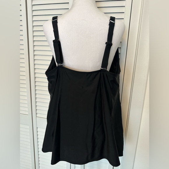 Sea Black Tankini top, 2XL - Picture 5 of 7